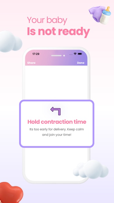 Pregnancy-Contraction Counter⁣ Screenshot