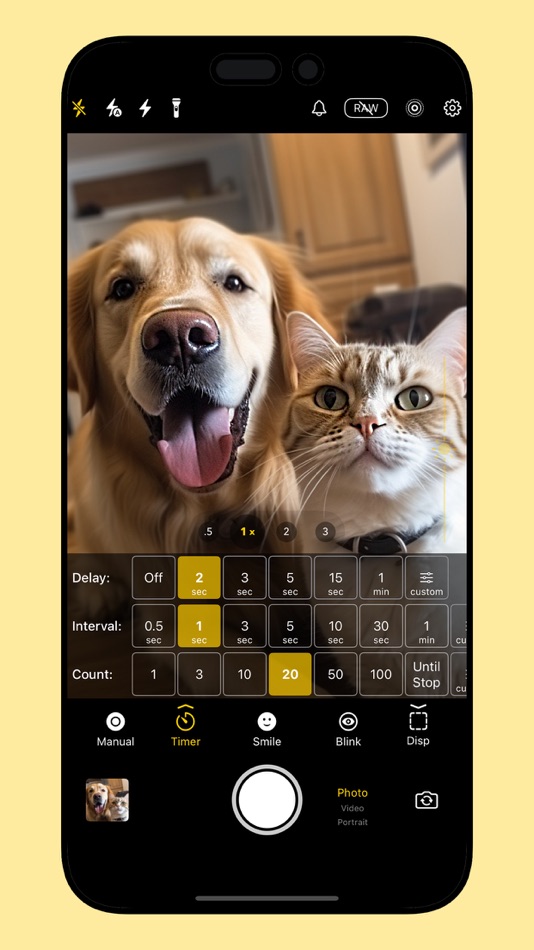 #9. Lens Squid - Timer AI Shutter (iOS) بواسطة: Breelig Ventures LLC