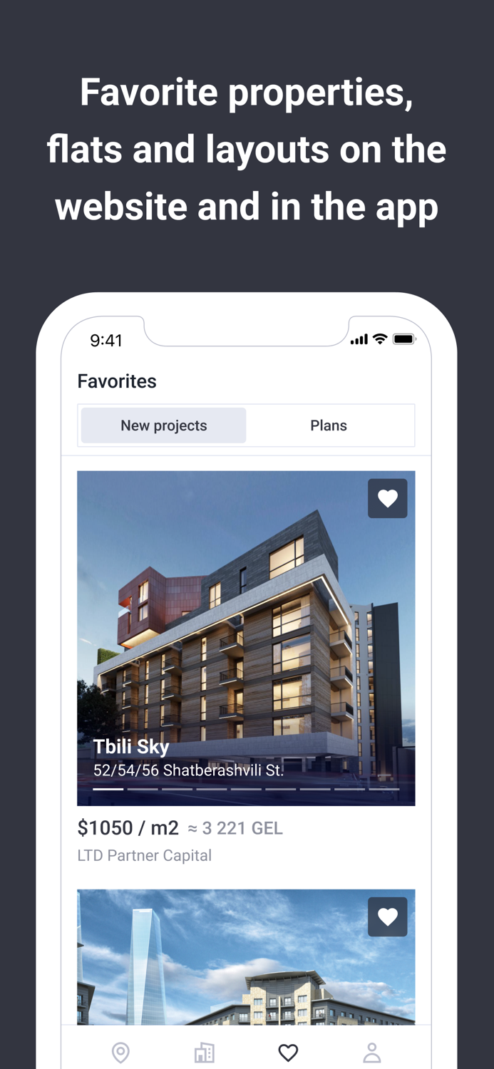 Korter property apartments