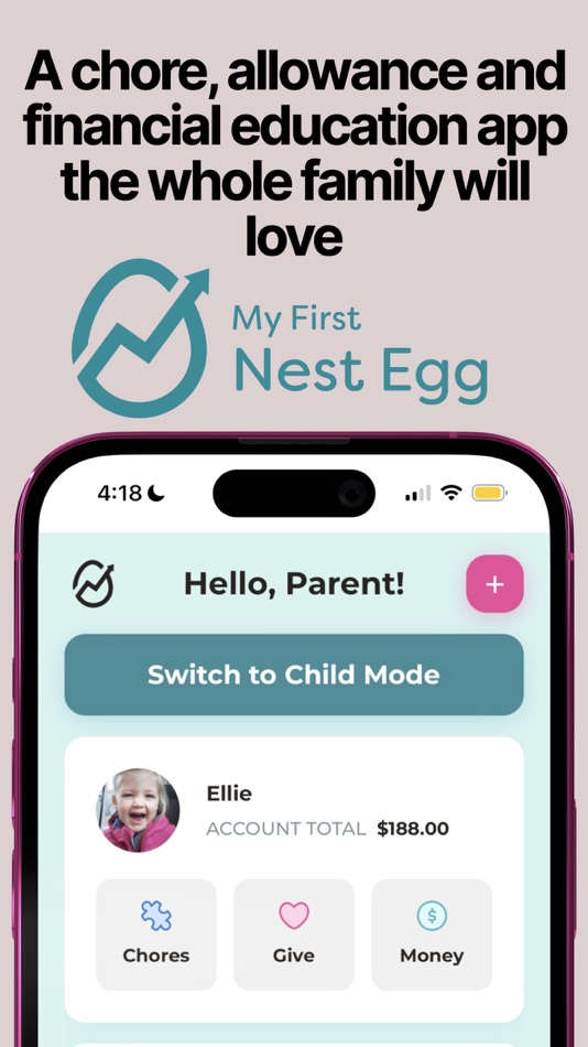 #1. My First Nest Egg (iOS) 由: First NestEgg LLC.