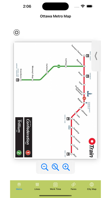 Screenshot #1 pour Ottawa metro map