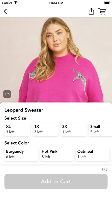 Shop Linen and Pine Boutique Screenshot