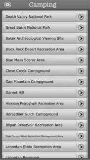 nevada -camping & trails,parks iphone screenshot 2