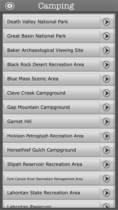 Nevada -Camping & Trails,Parks Screenshot