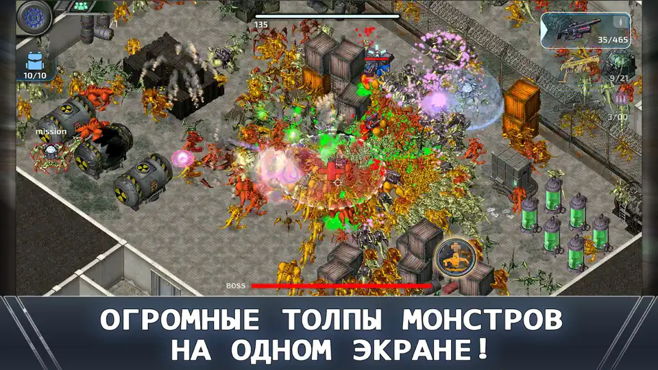 Скриншот Alien Shooter World на iPhone 3