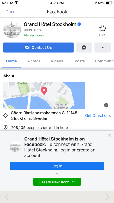 Grand Hotel Stockholm Screenshot
