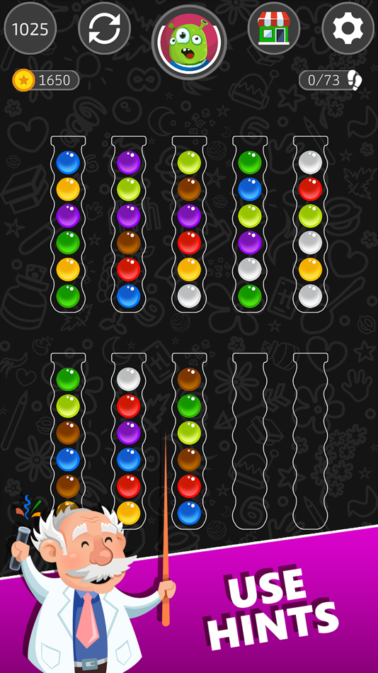 #2. Ball Sort Master (iOS) Podle: Tomasz Rusak