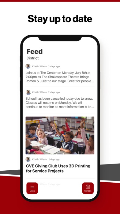 Cascade School District, WA Screenshot