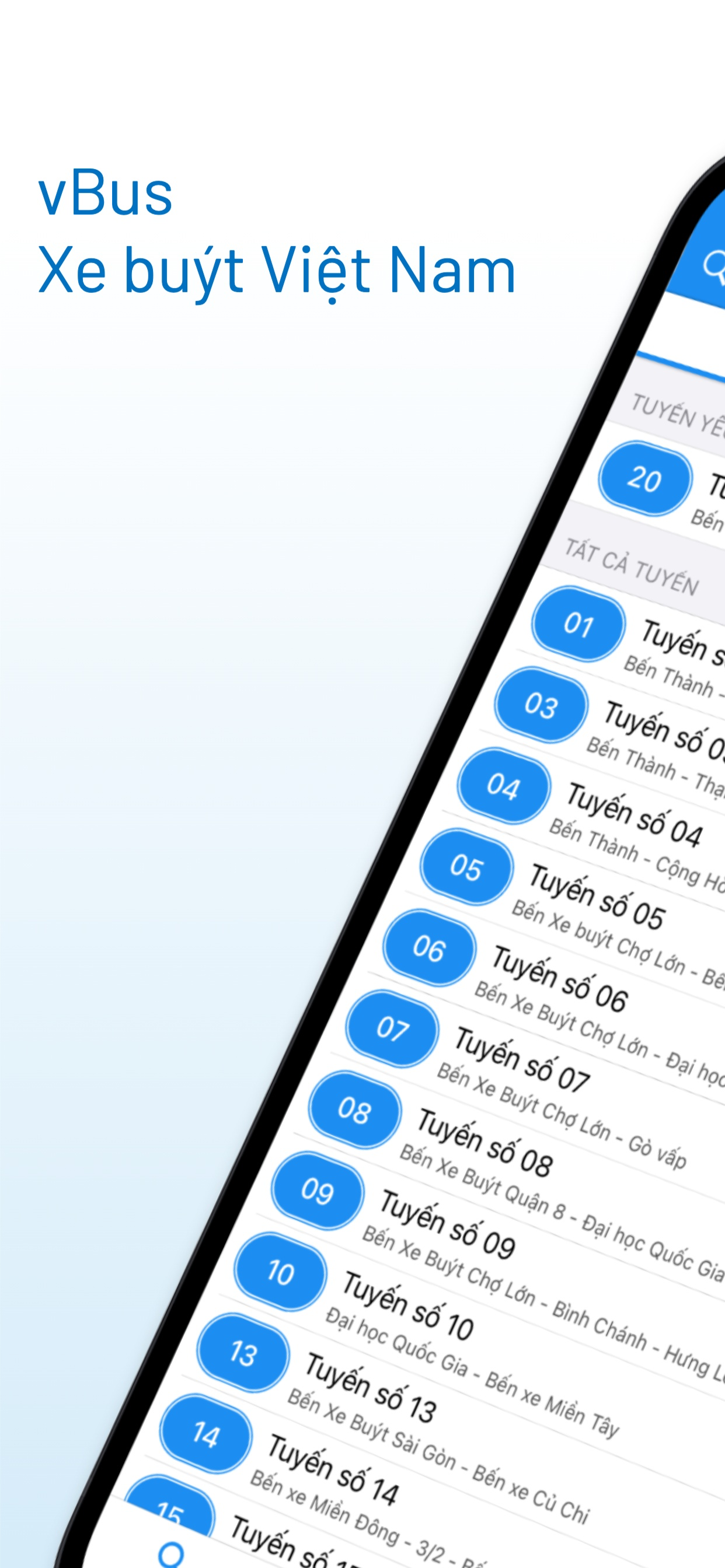 vBus - Xe buýt Việt Nam