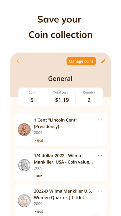 CoinID: Snap & Identify Coins Screenshot