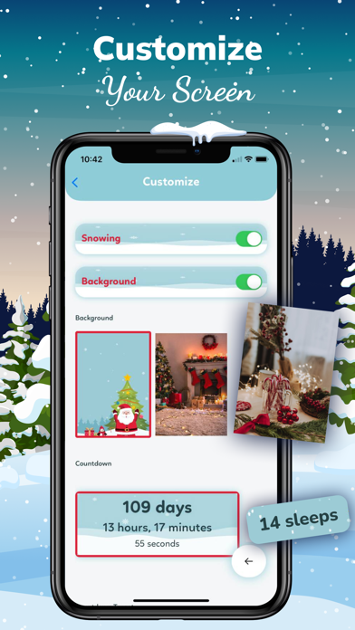 Christmas Lockscreen Widget 17 Screenshot