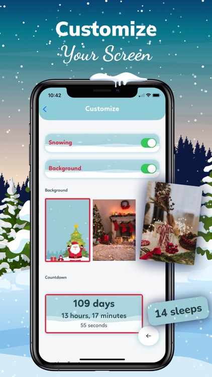 Christmas Lockscreen Widget 18 screenshot-3