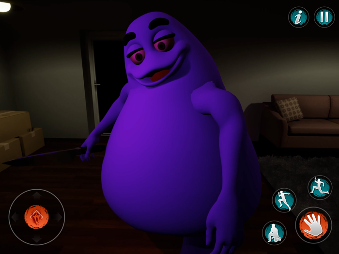 Grimace Shake Monster Survival