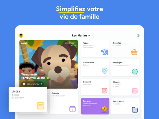 Screenshot #4 pour FamilyWall Organise la famille