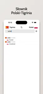 Słownik Tigrinia-Polski screenshot #1 for iPhone
