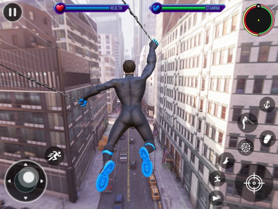 Spider Fighting War Super Hero