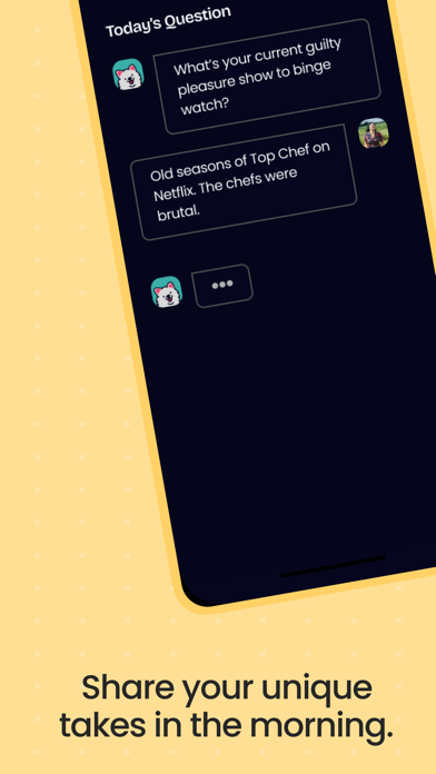 QuickTalk. Real friends share. iPhone screenshot 2 - Social Networking app