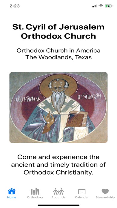St. Cyril Orthodox Church Screenshot