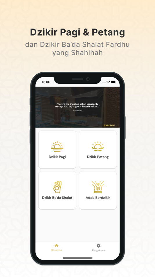 #1. Dzikir Pagi Petang by Hafayu (iOS) Podle: Ikram Rasinong