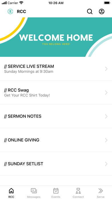 Rochester Christian Church Screenshot
