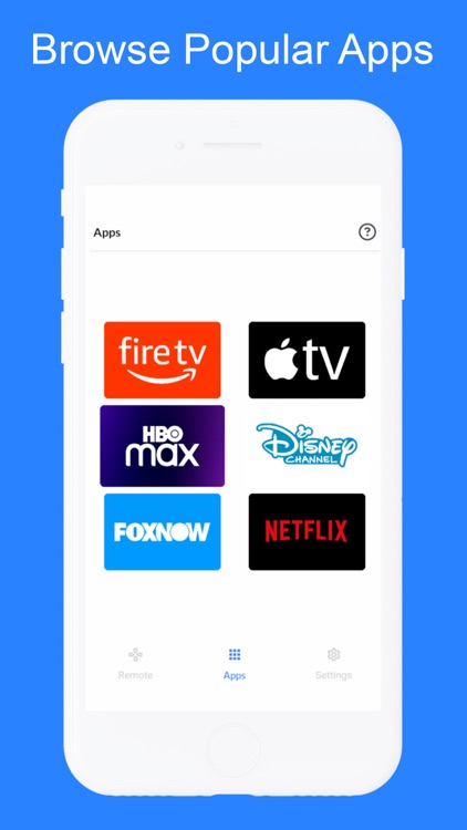 Remote Control for TVs ®
