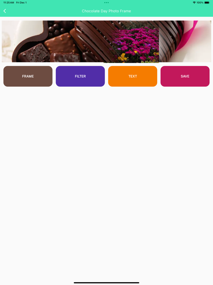 Chocolate Day Photo Frame 2024