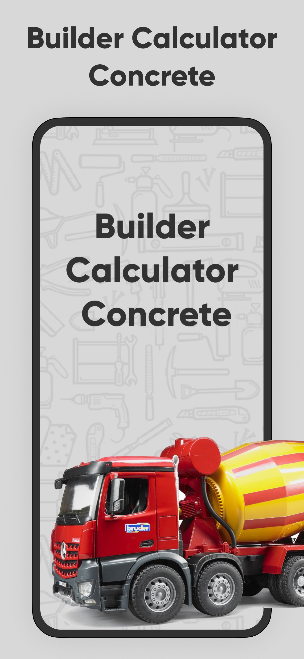 Builder Calculator - Concrete