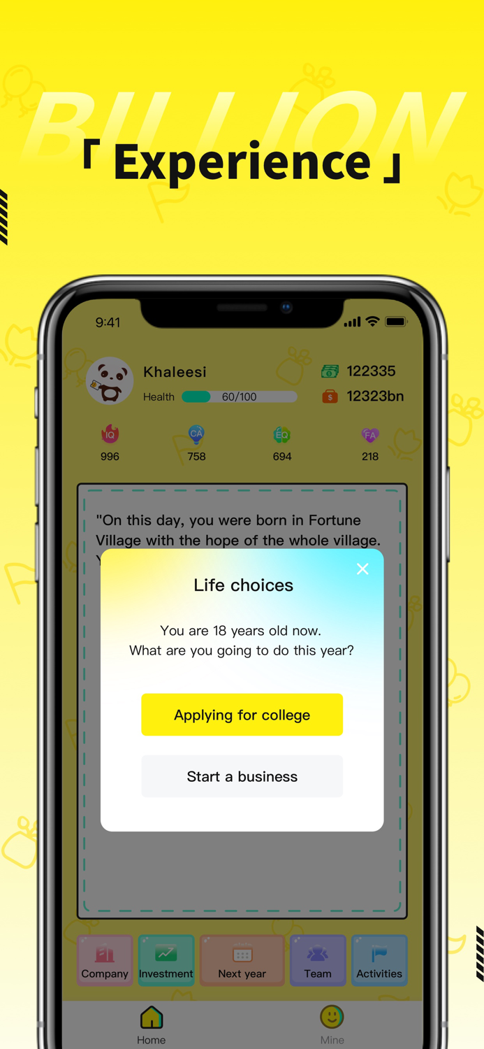 Billionaire Simulator Game