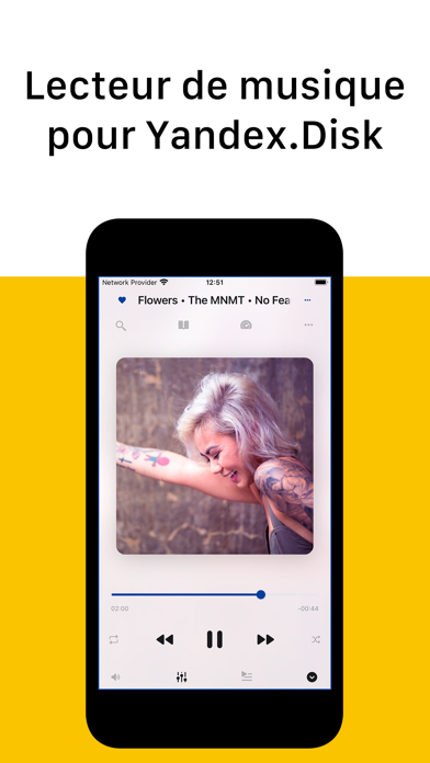 Screenshot #1 pour YaPlayer: lecteur de musique