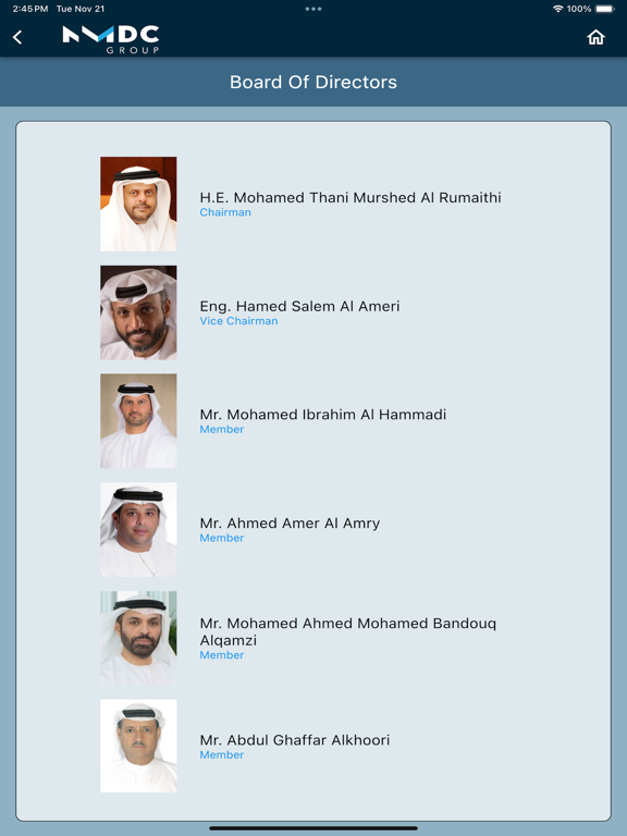 NMDC App iPad screenshot 6 - Utilities app