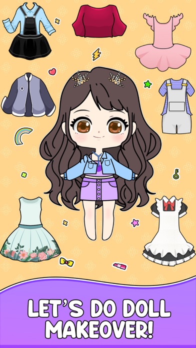 Chibi Doll Game: Doll Dress Up Screenshot