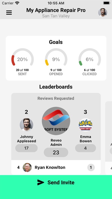Reveo Mobile Screenshot