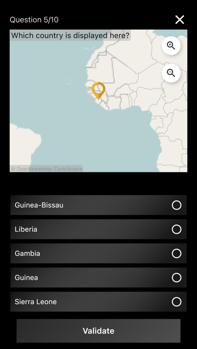 Geo-Quiz Screenshot
