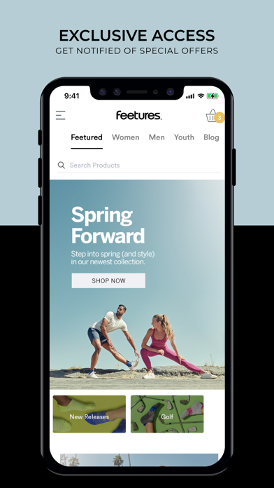 Feetures Screenshot