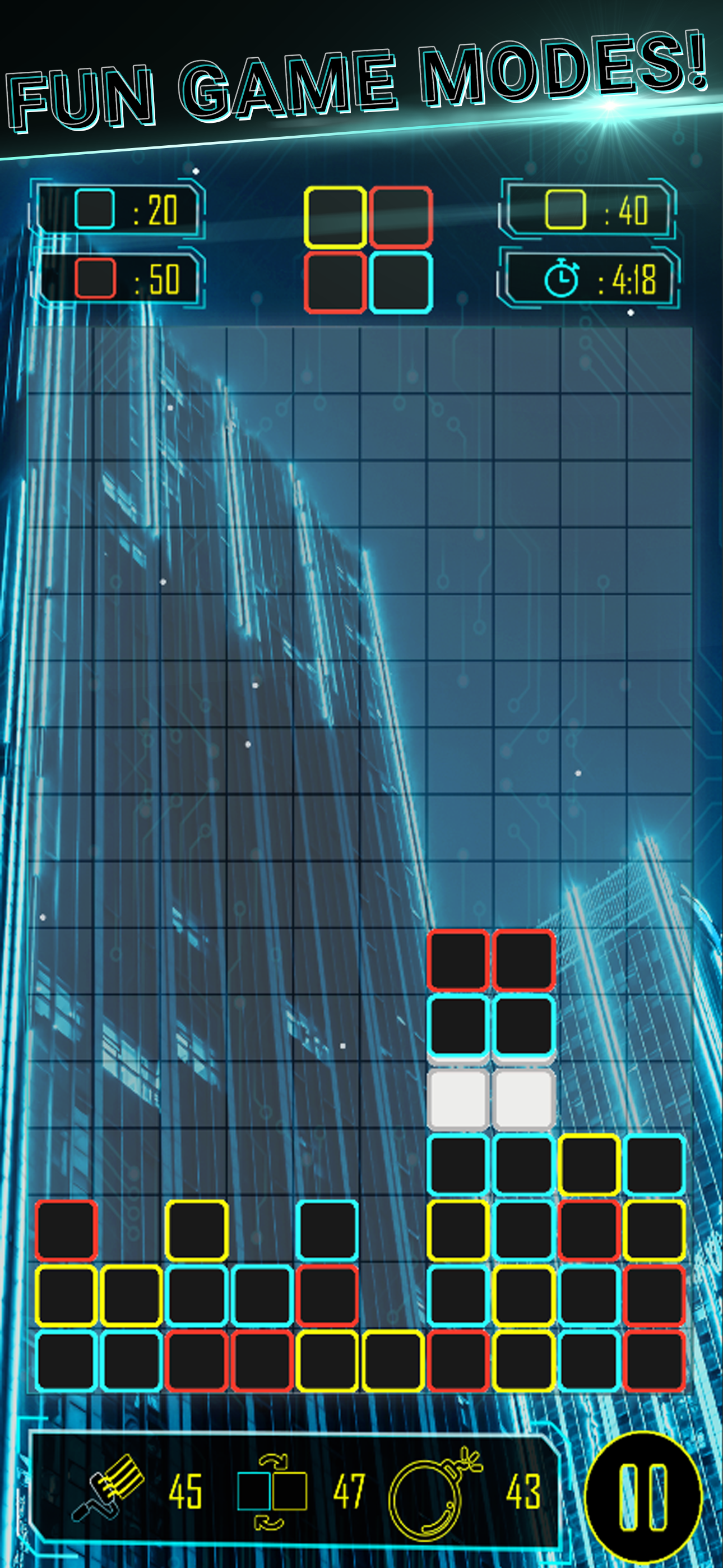 Puzzle Dazzle-Block Logic Game