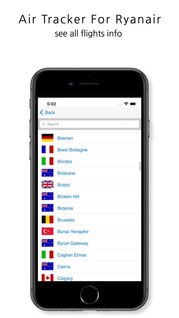 Air Tracker For Ryanair