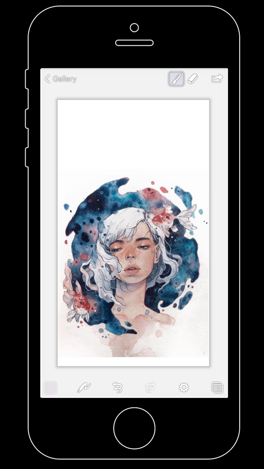#1. Aquarell (iOS) 由: Anyi County Bingzhiyi Trading Co., Ltd.