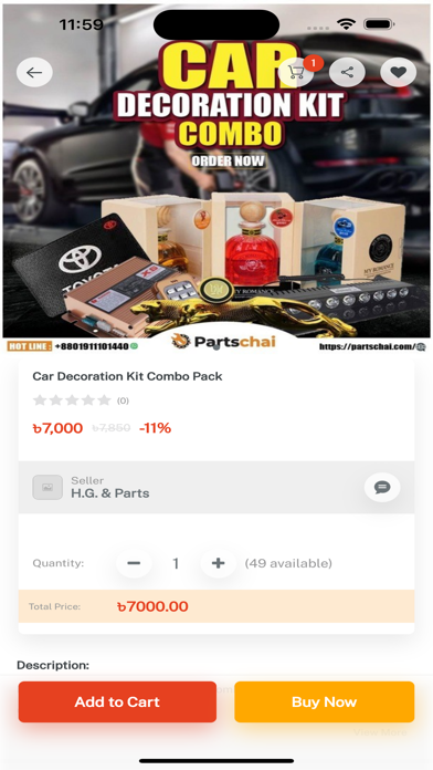 Partschai - Parts Market Screenshot