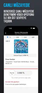 Müzayede App screenshot #2 for iPhone