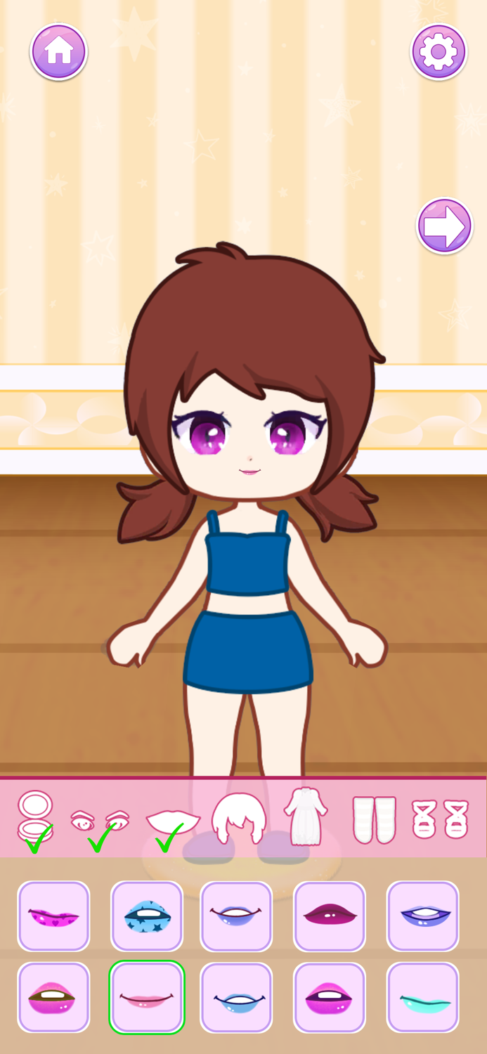 Chibi Style Star Wardrobe