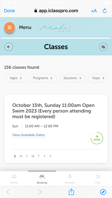 Makai Swim School Screenshot