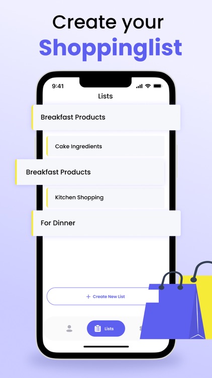 Shopping List App | iWanna Buy