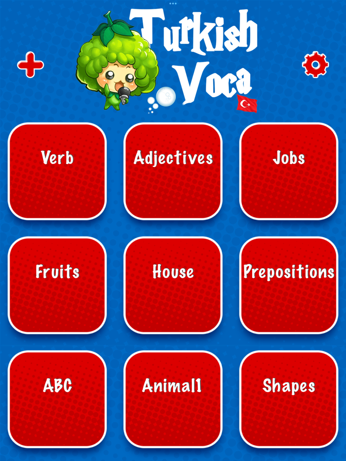 Game to learn Turkish Voca