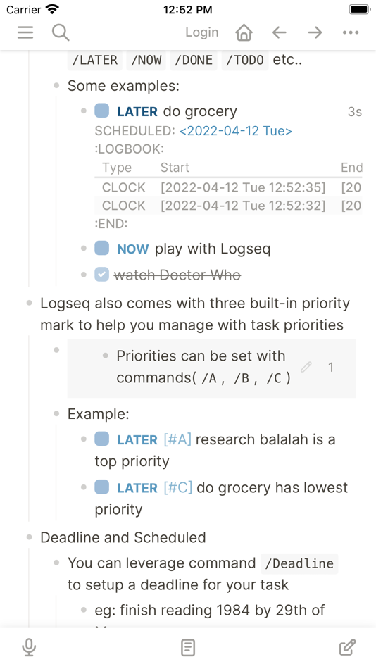 #6. Logseq (iOS) 由: Logseq, Inc.