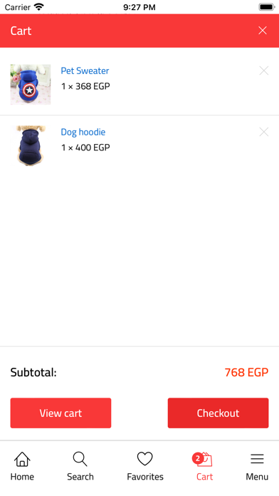 Glimz Shop Screenshot