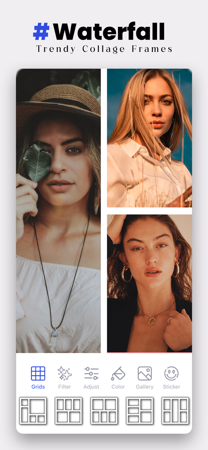 Waterfall Photo Frames