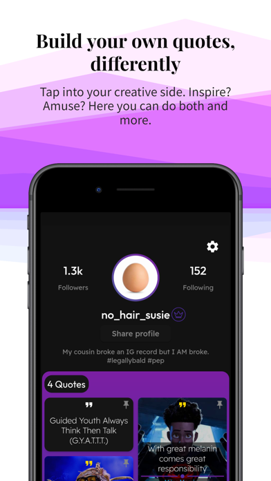 TooWize: Quotes Social Screenshot