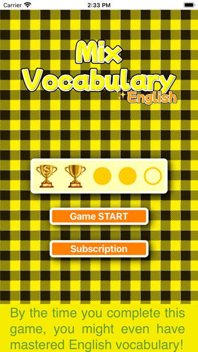 English battle: Mix Vocabulary Screenshot