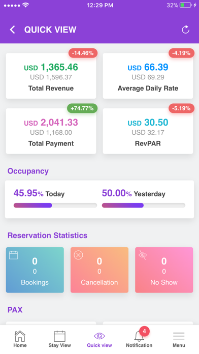 Screenshot #3 pour Continents Hotels PMS and CMS