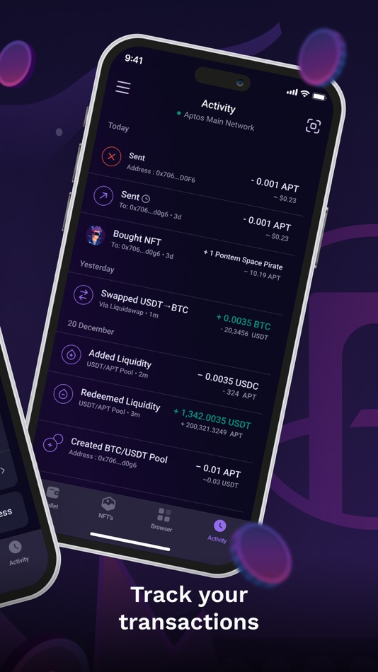 #2. Pontem: DeFi wallet for Aptos (iOS) 由: Pontem Network